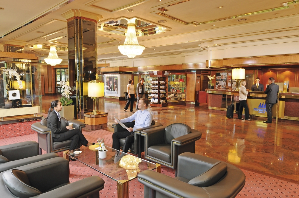 Lobby des Maritim Hotel Bremen