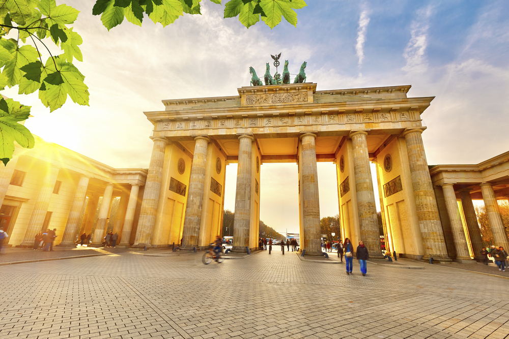 Brandenburger Tor im Sommer, Berlin