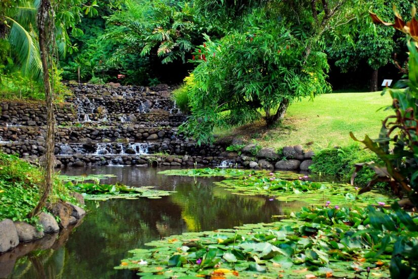 Frühlingsgarten von Vaipah, Tahiti