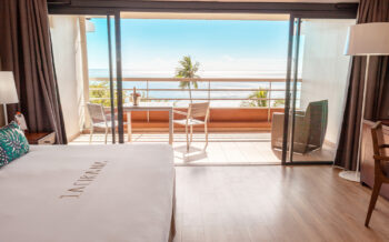 Zimmer mit Meerblick des Tahiti Pearl Beach Resort