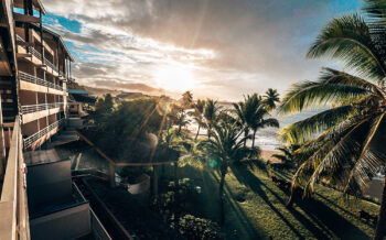 Meerblick aus dem Tahiti Pearl Beach